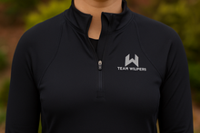 Load image into Gallery viewer, Women's It's Rulu Run 1/2 zip - Black